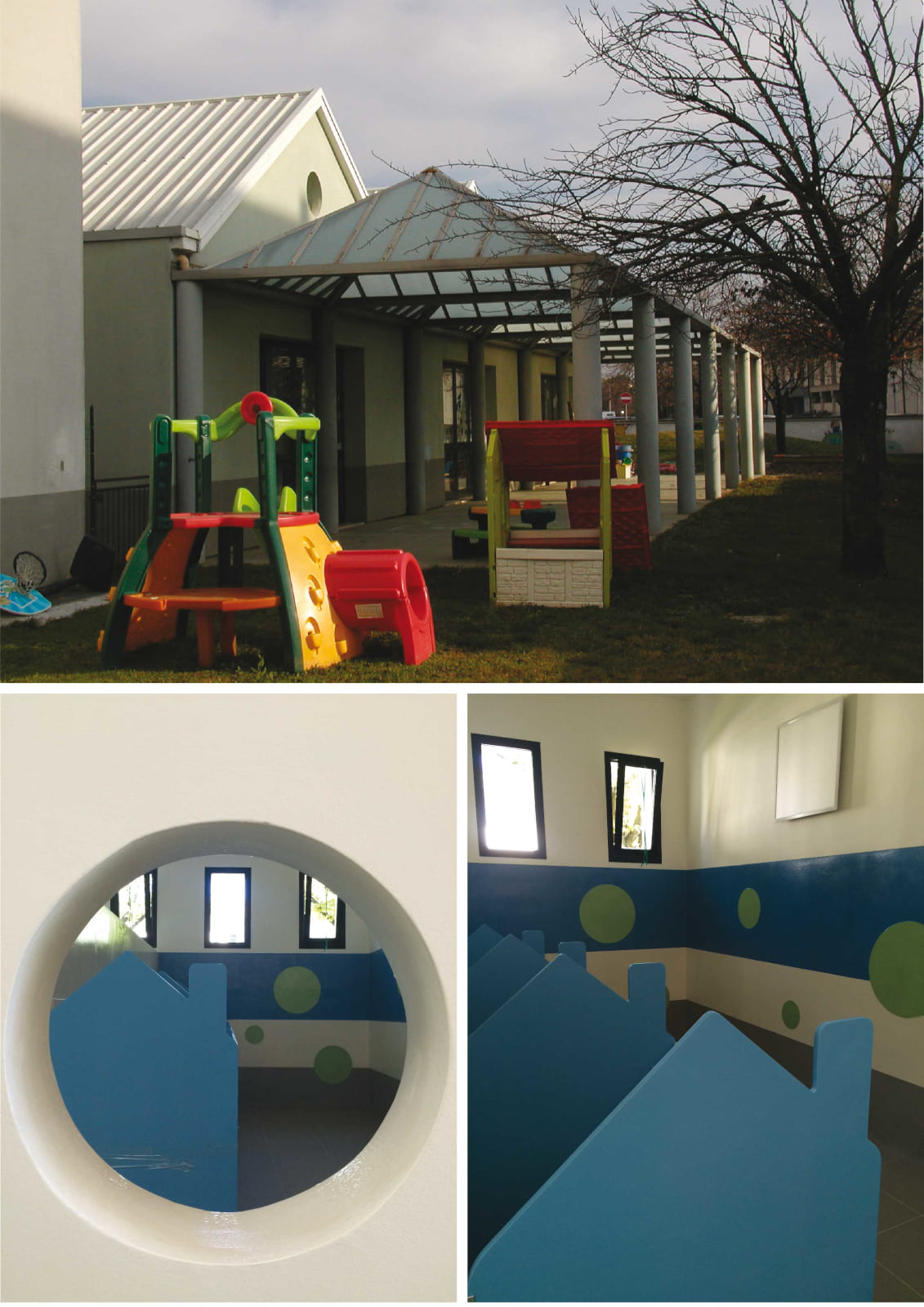 Edilizia pubblica, riqualificazione scuola dell'infanzia. Studio di architettura Luca Rigoni.