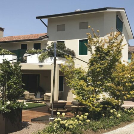 Progetto per edificio residenziale. Studio di architetti a Bressanvido, Vicenza.