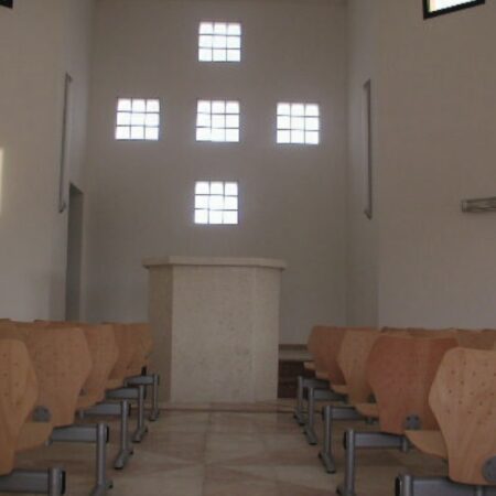 Realizzazione di una Cappella pubblica. Studio di architettura nel vicentino.