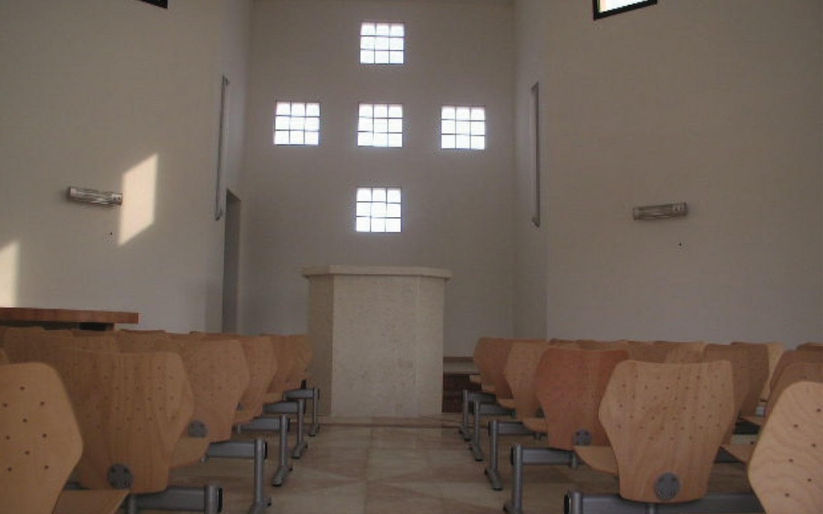 Realizzazione di una Cappella pubblica. Studio di architettura nel vicentino.