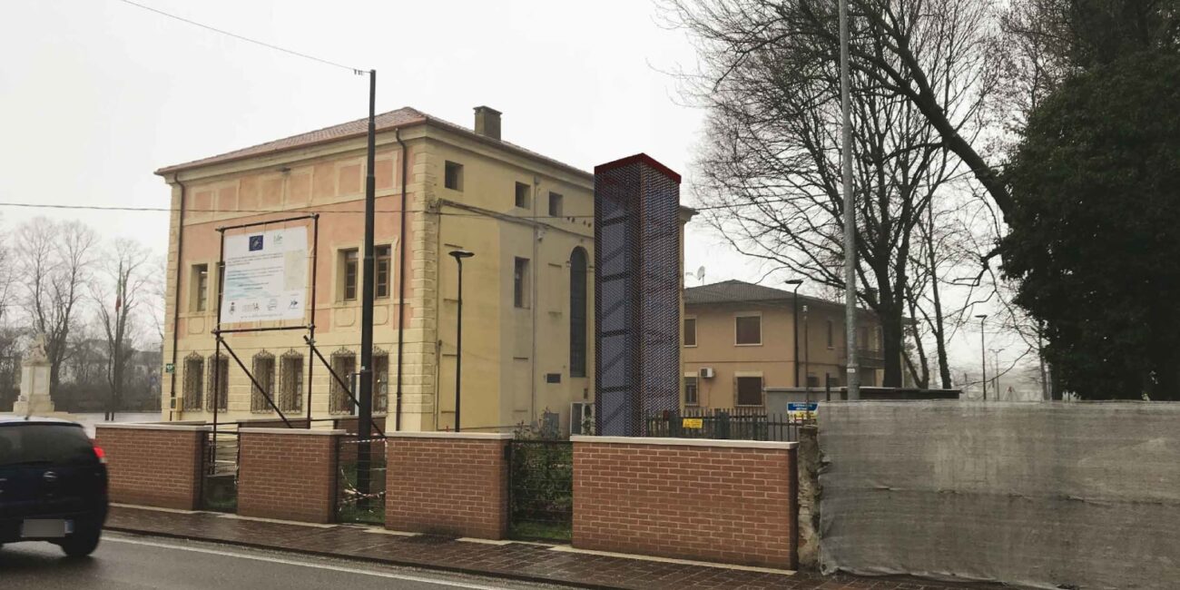 Intervento per sede comunale Bressanvido. Luca Rigoni, opere pubbliche in Veneto